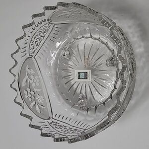 Avitra Bulgarian 24% Lead Crystal Bowl